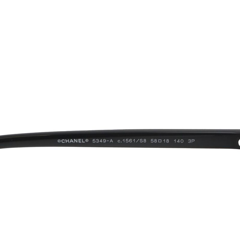 Chanel Gradient Oversized Sunglasses in Black Acetate - Picture 7 of 9